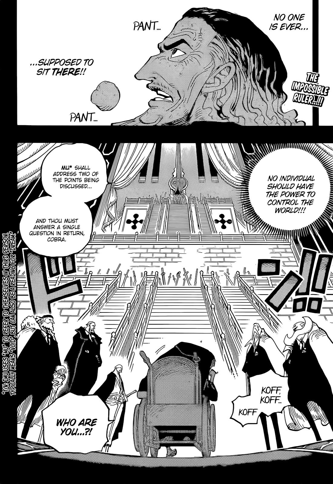 One piece, Chapter 1085 The Death Of Nefertari Cobra image 03