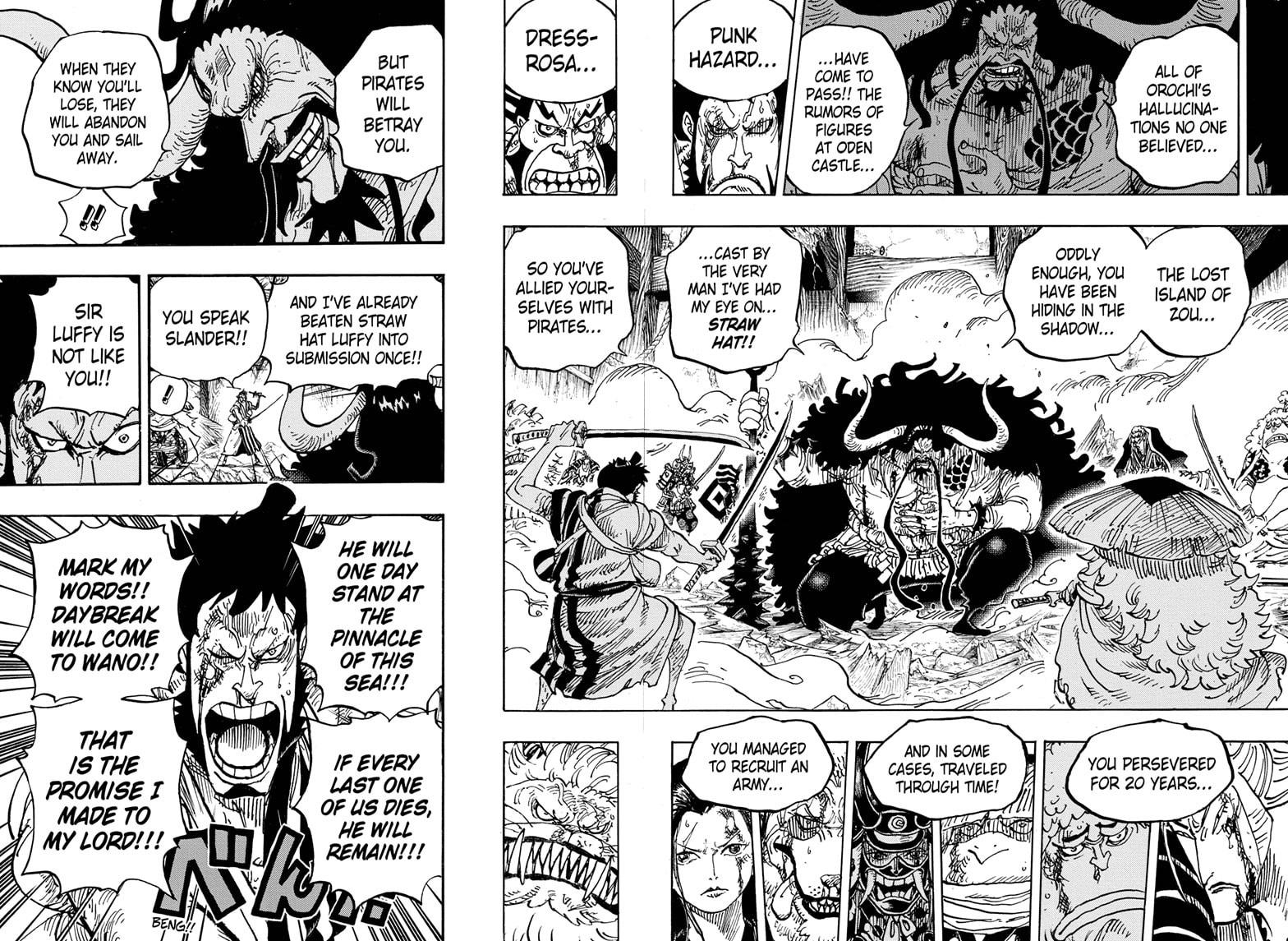One Piece Chapter 987 One Piece Manga Online