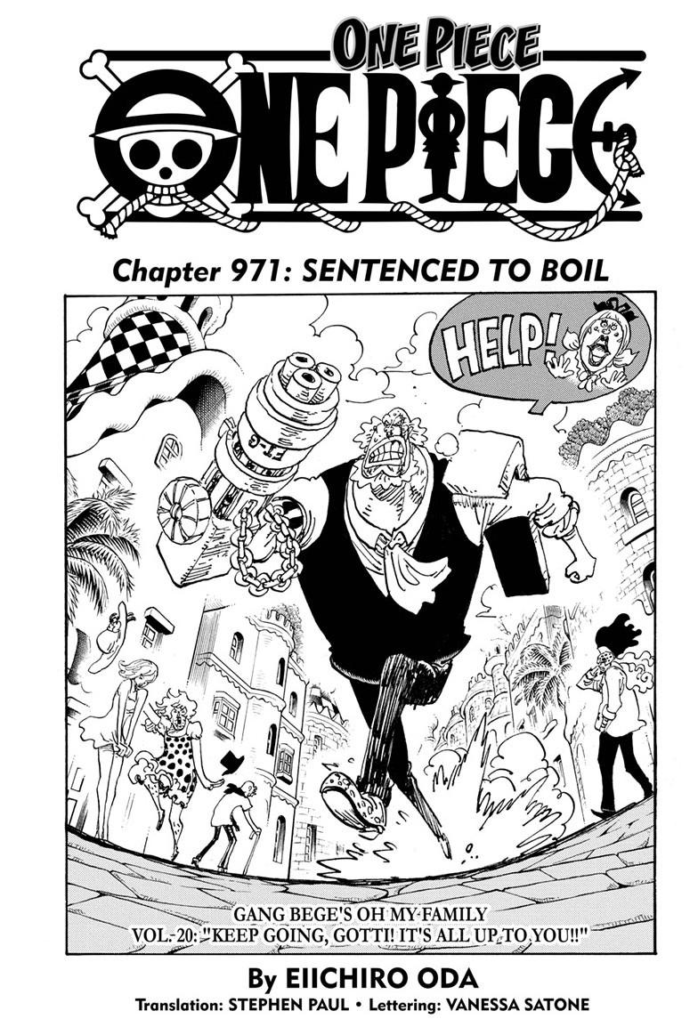 One Piece Chapter 971 One Piece Manga Online