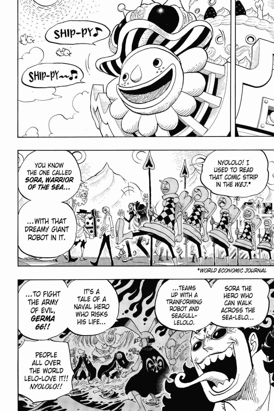 One Piece, Chapter 825 image 002