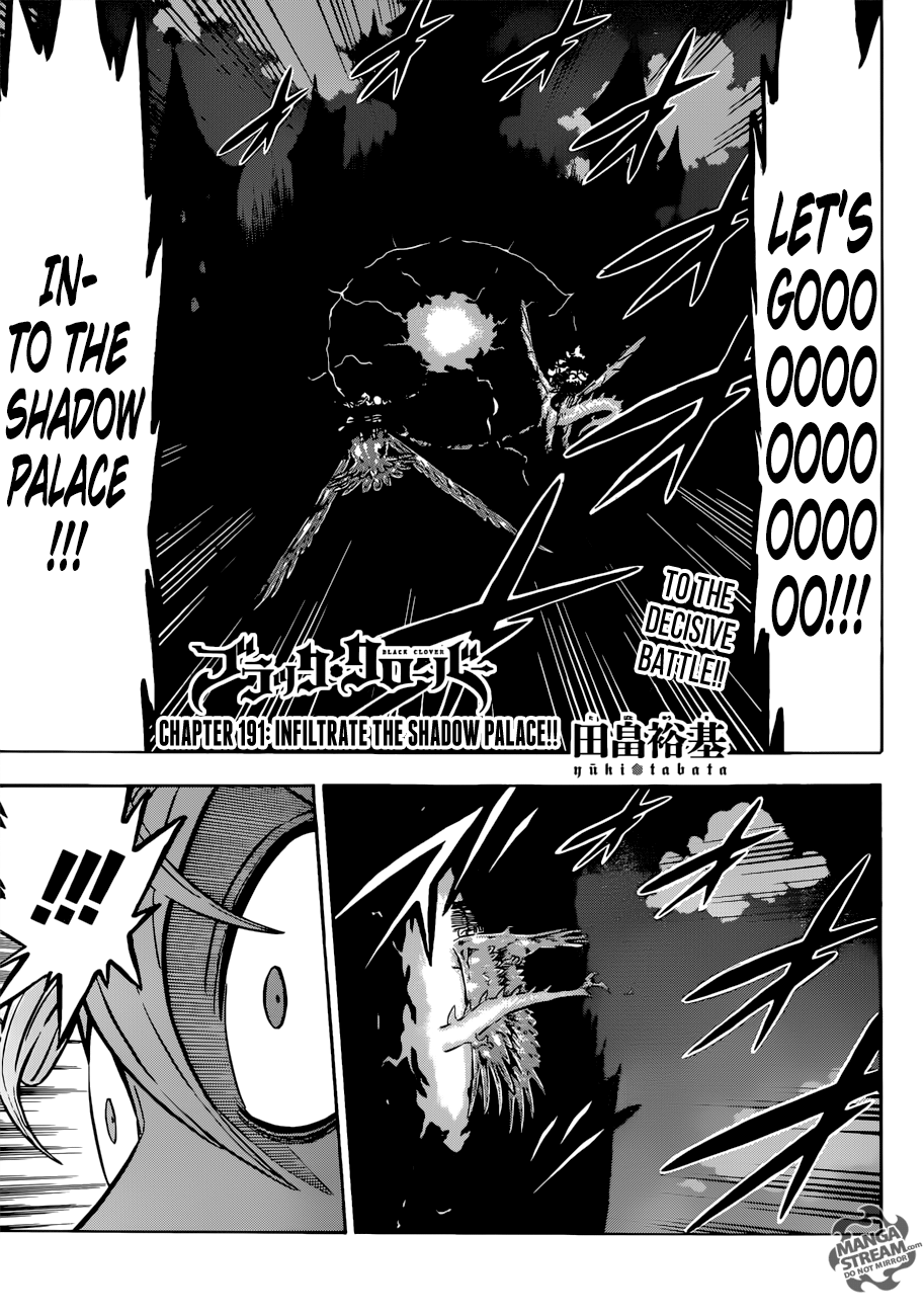 Black Clove, Chapter 191 image 01