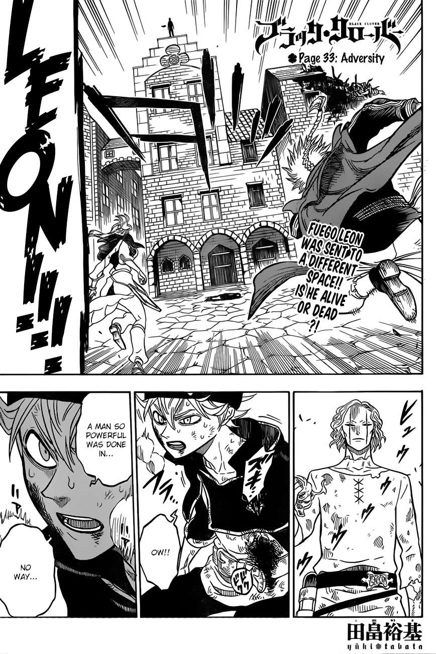 Black Clove, Chapter 33 image 01
