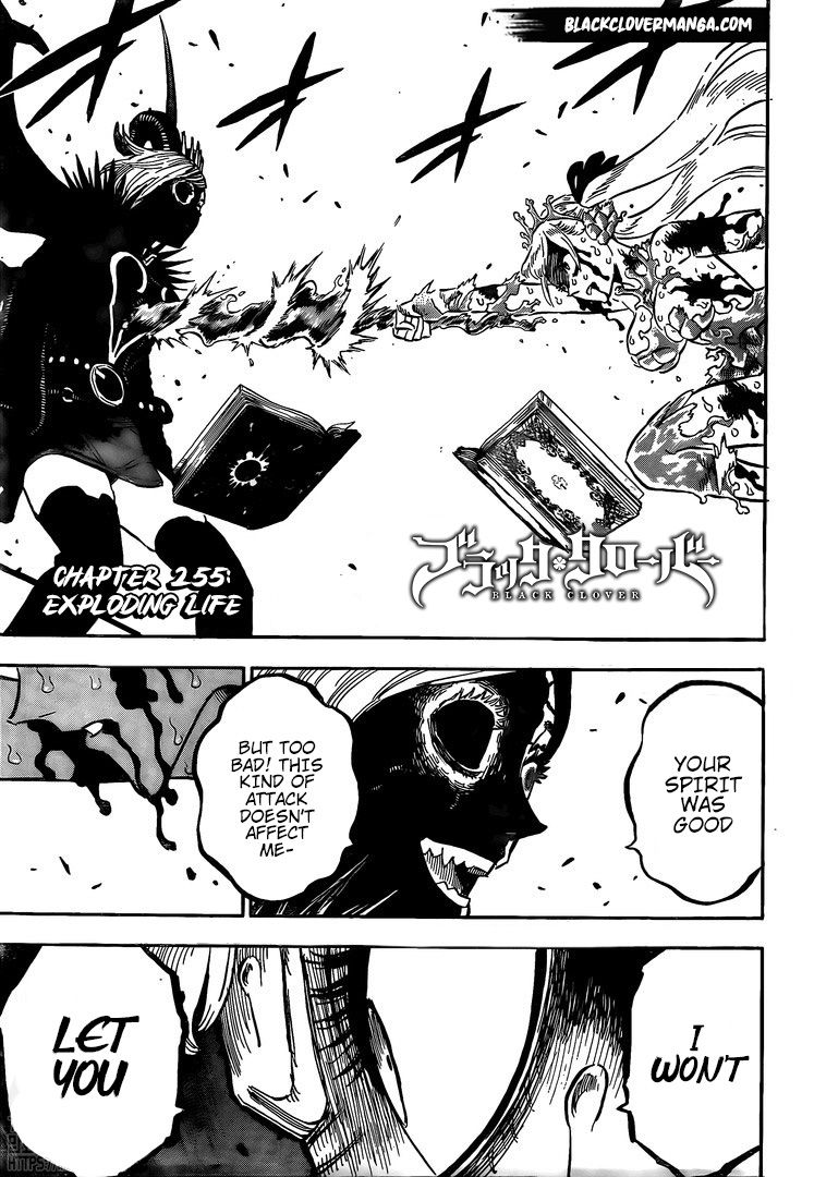 Black Clove, Chapter 255 image 01