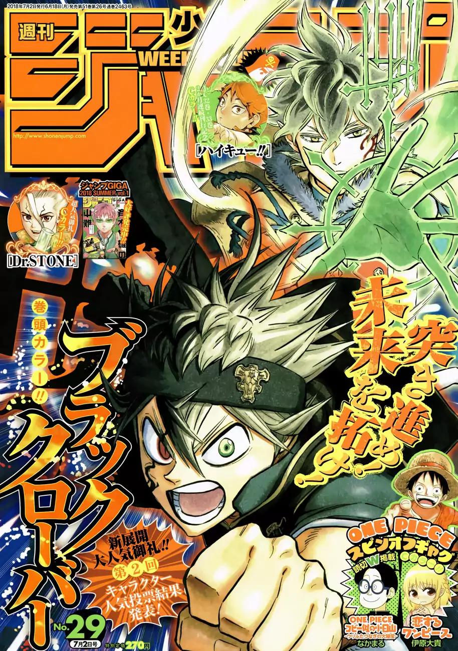 Black Clove, Chapter 161 image 01