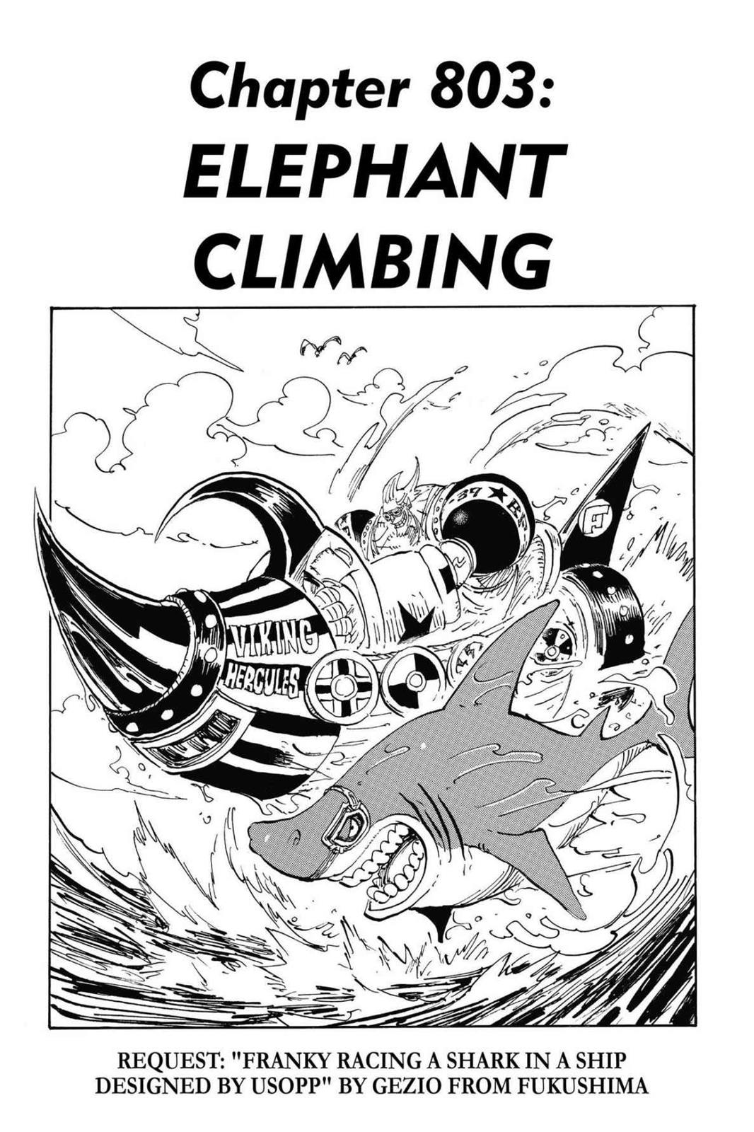 One Piece, Chapter 803 image 001