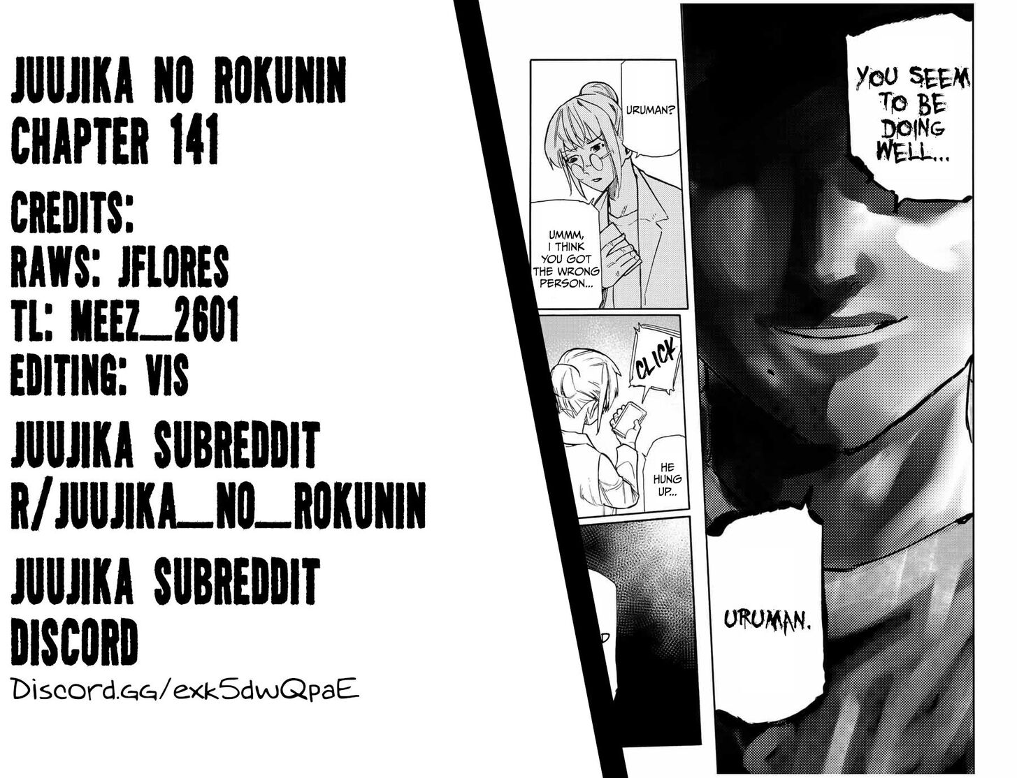 Juujika no Rokunin, Chapter 141 image 21