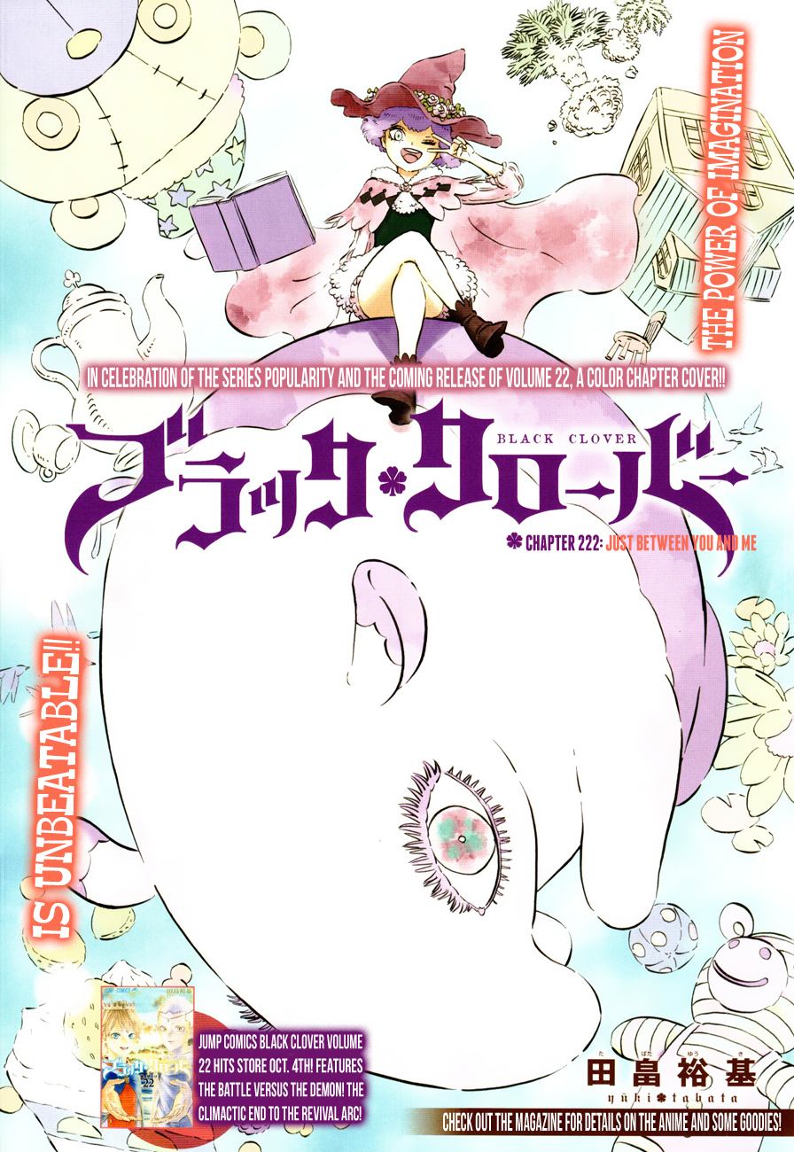 Black Clove, Chapter 222 image 01