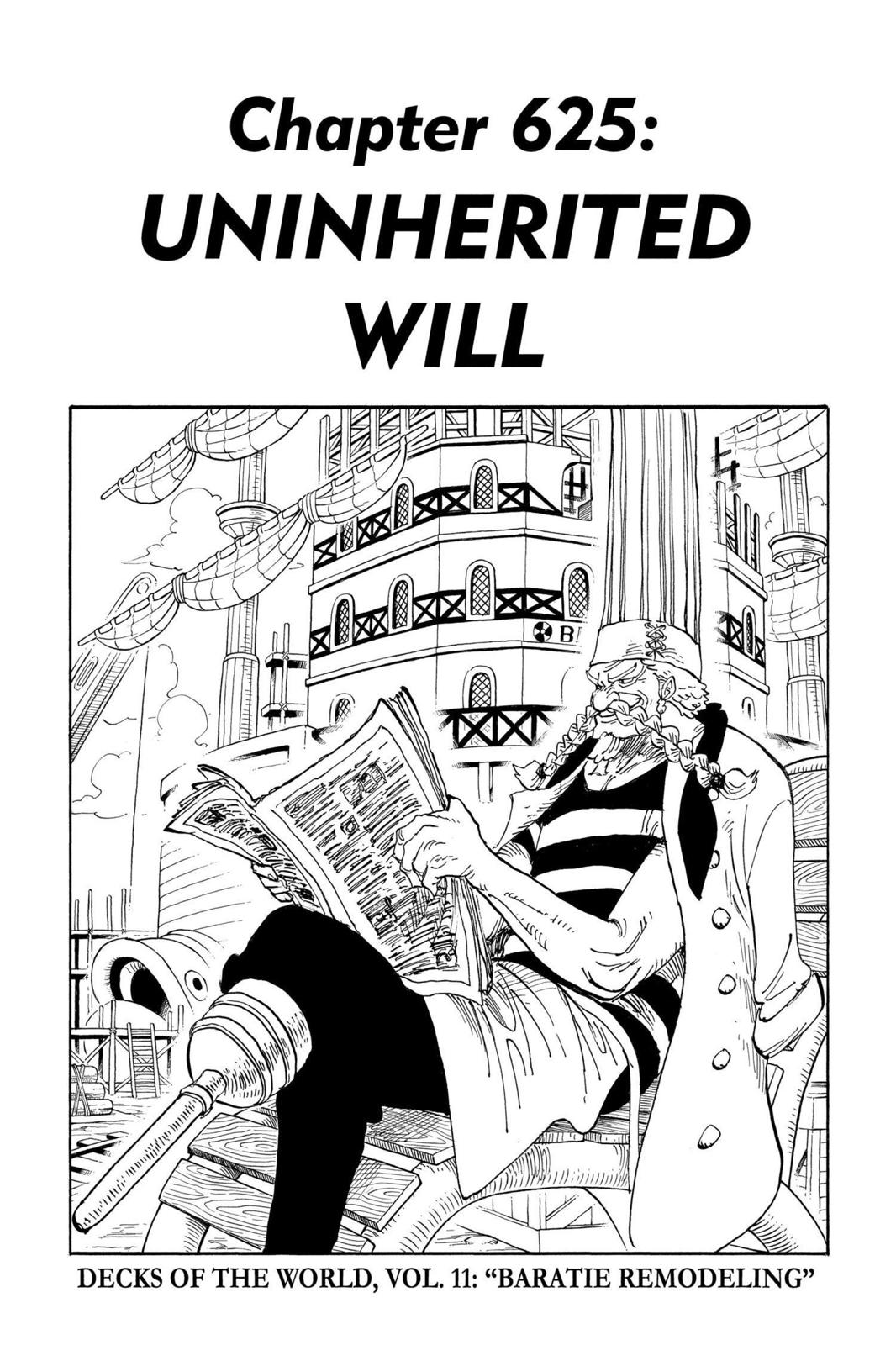 One Piece, Chapter 625 image 001