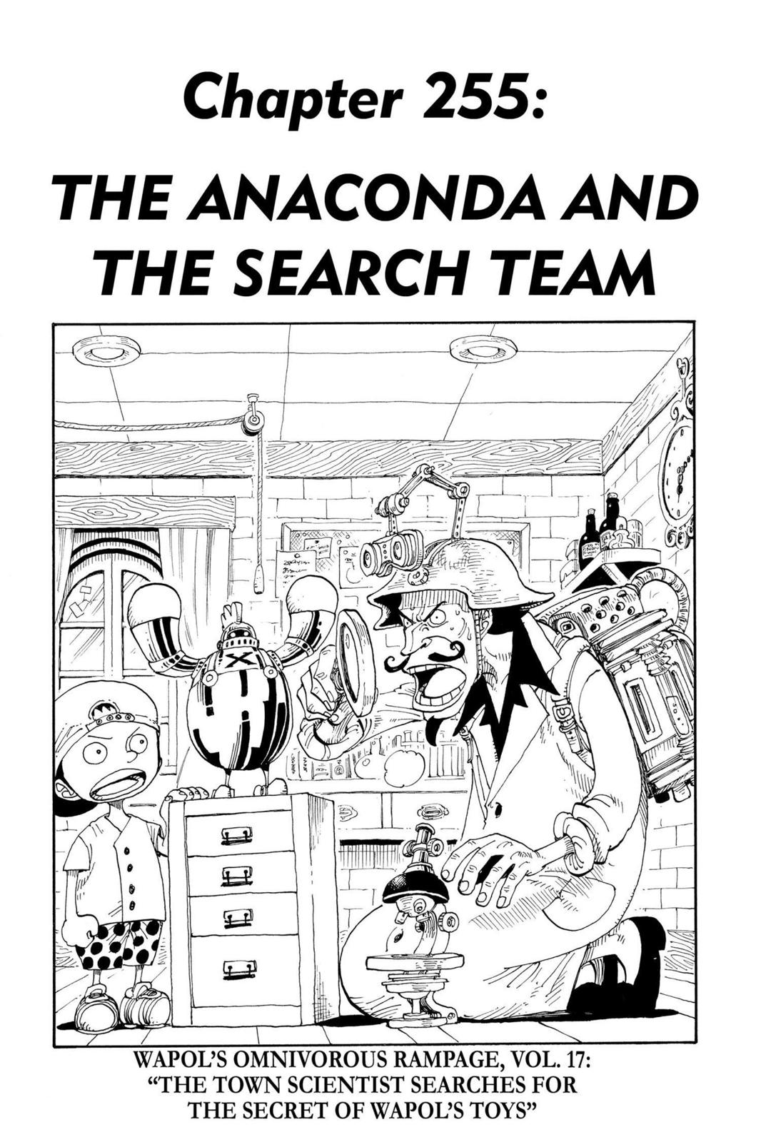 One Piece, Chapter 255 image 001