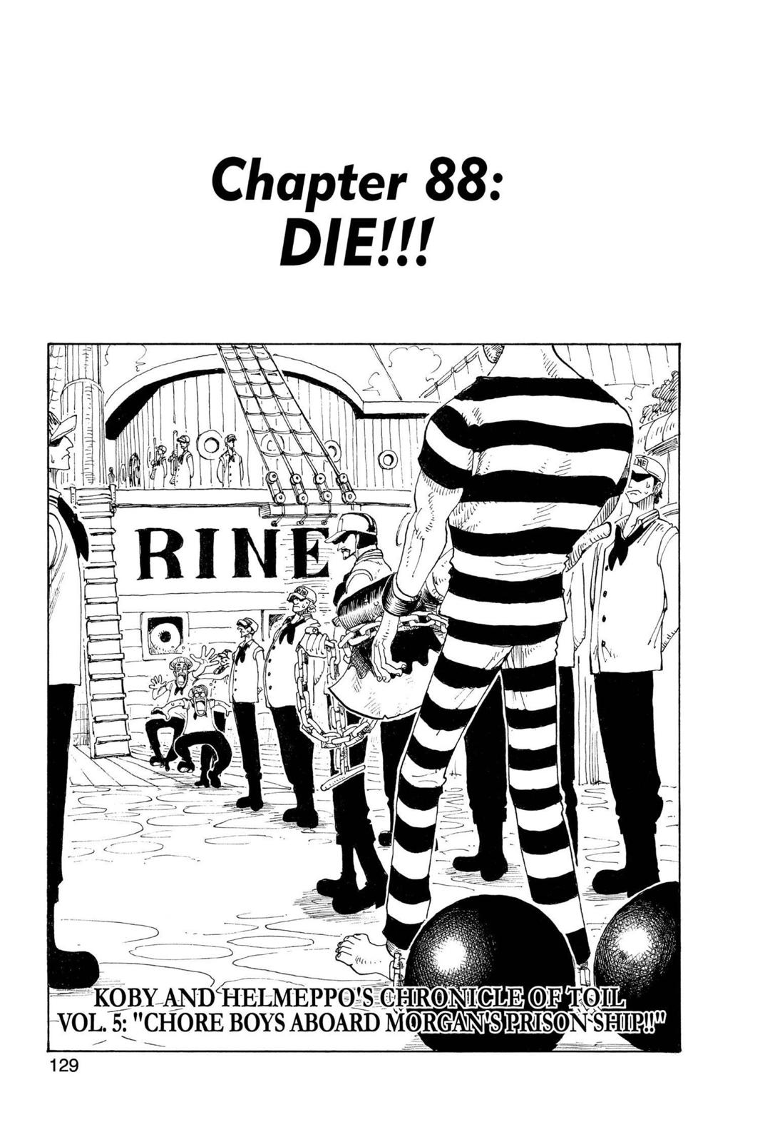 One Piece, Chapter 88 image 01