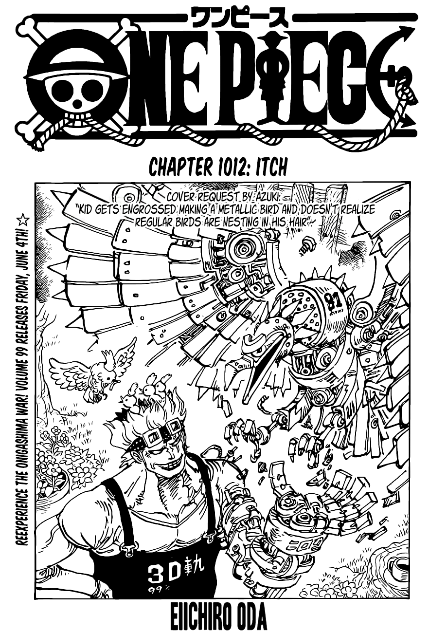 One Piece, Chapter 1012 image 001