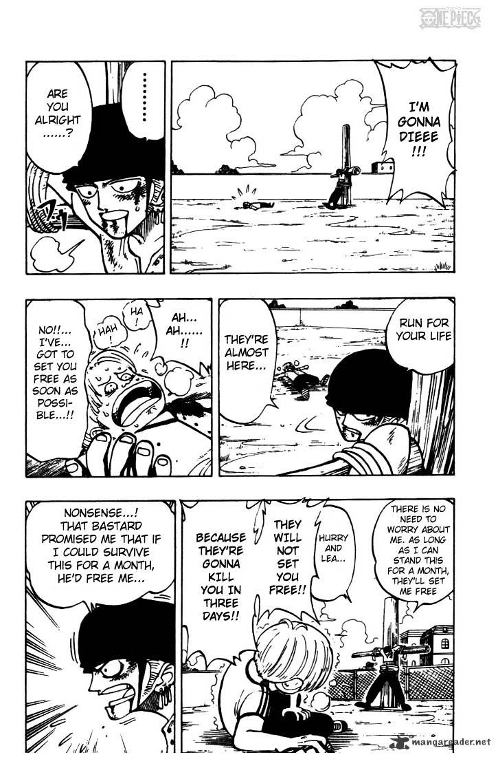 One piece, Chapter 5  Pirate King And The Great Swordsman image 05