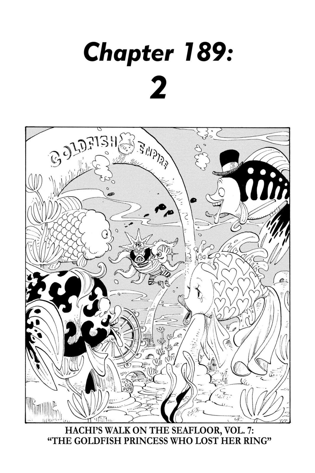 One Piece, Chapter 189 image 01