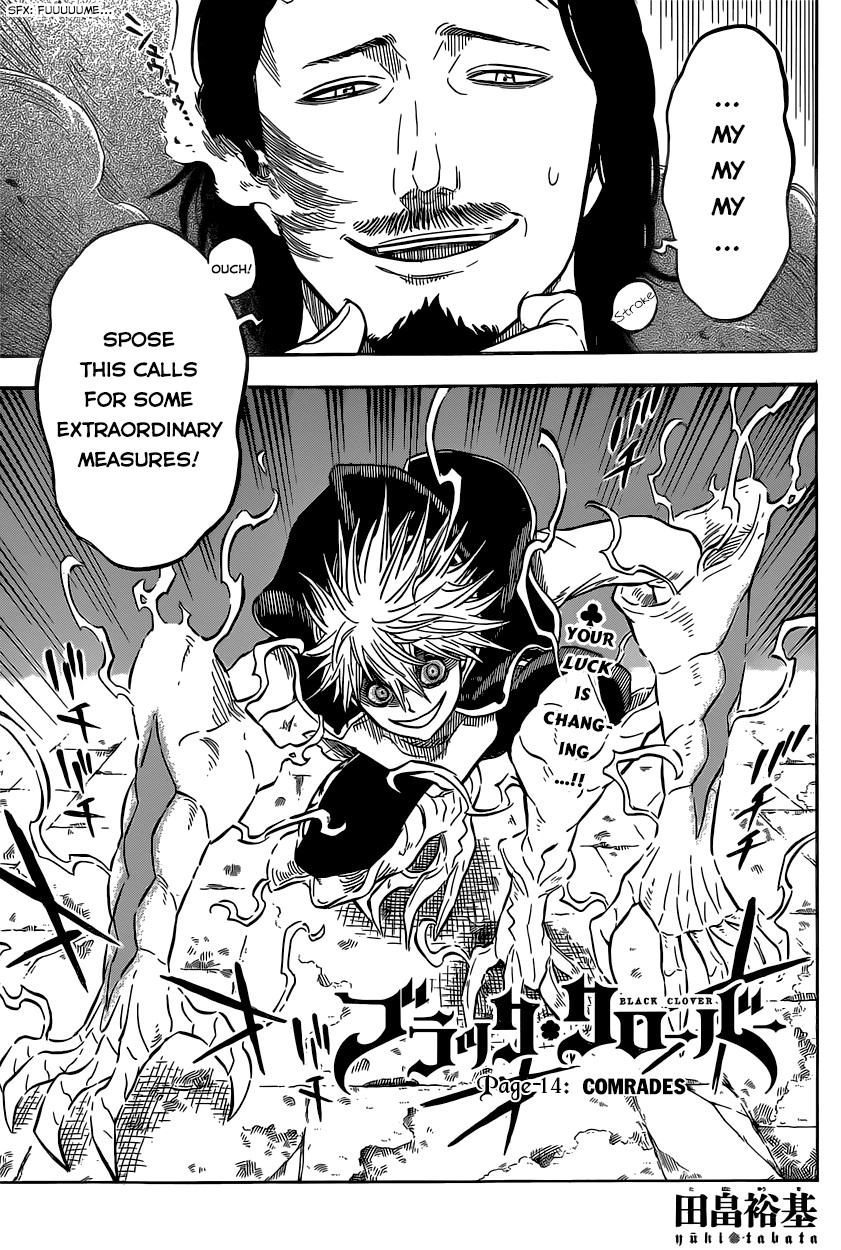 Black Clove, Chapter 14 image 01