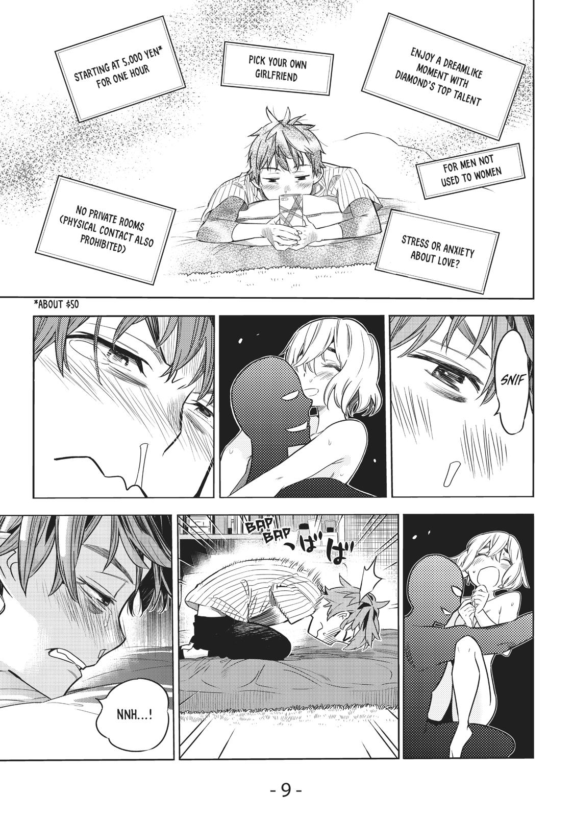 Rent A GirlFriend, Chapter 1 image 009