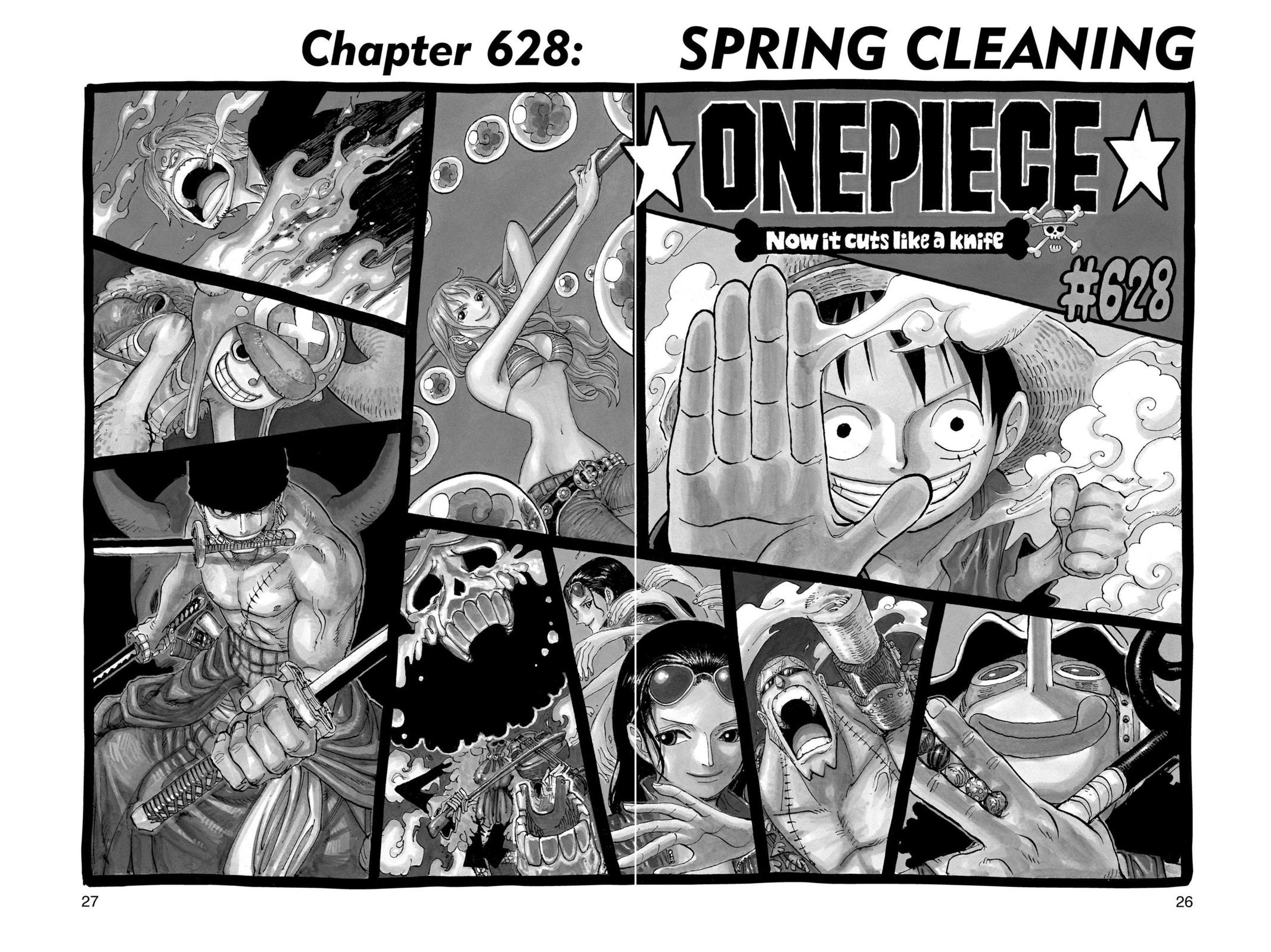 One Piece, Chapter 628 image 001