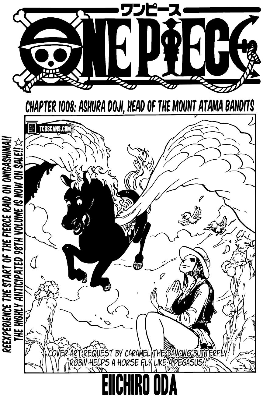 One Piece, Chapter 1008 image 001