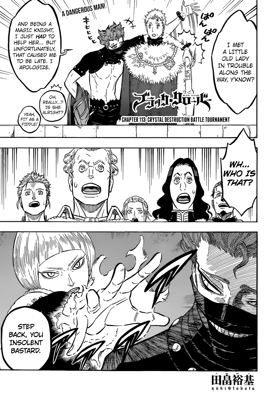 Black Clove, Chapter 113 image 01