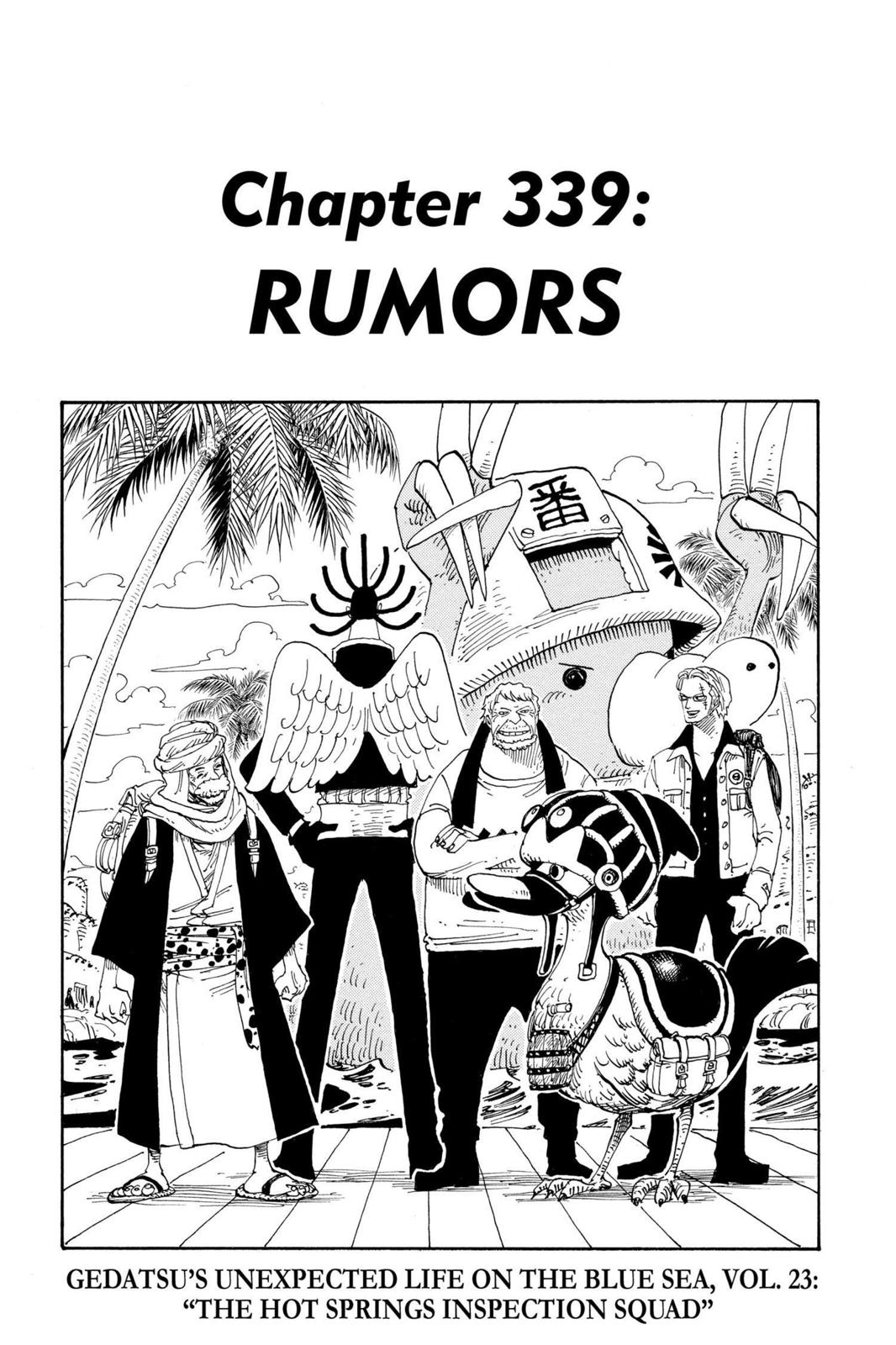 One Piece, Chapter 339 image 001