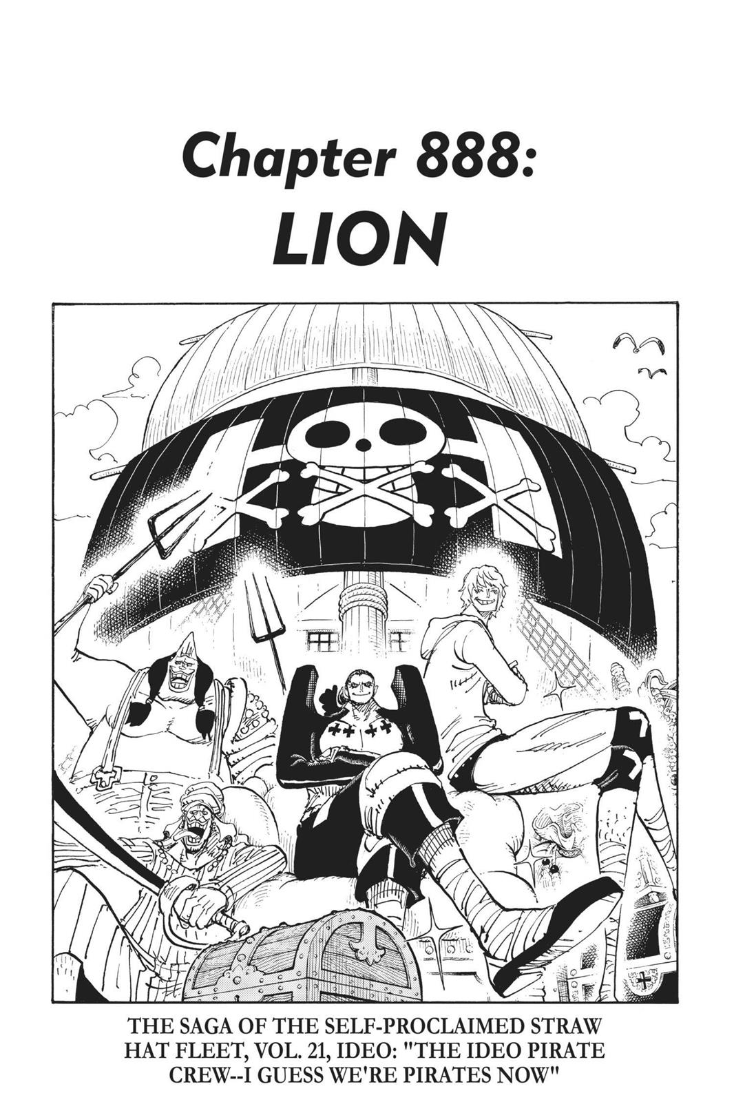 One Piece, Chapter 888 image 001