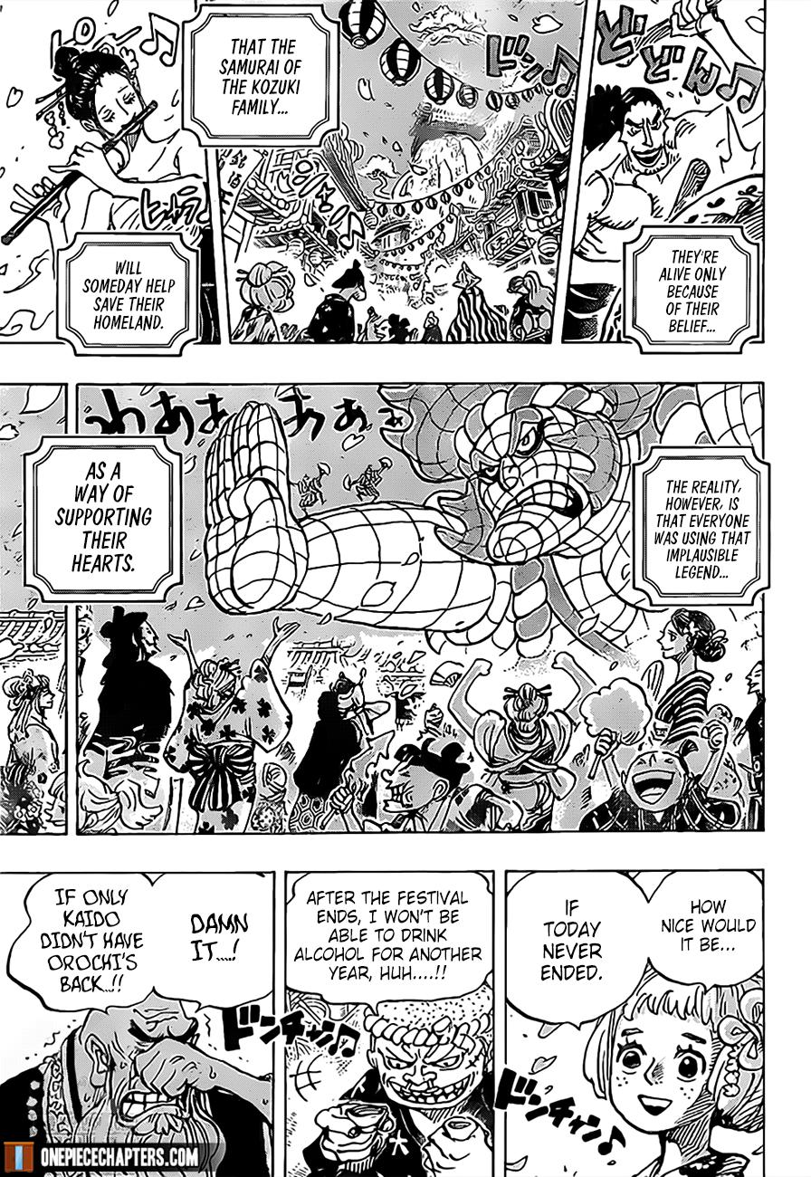 One Piece, Chapter 993 image 03