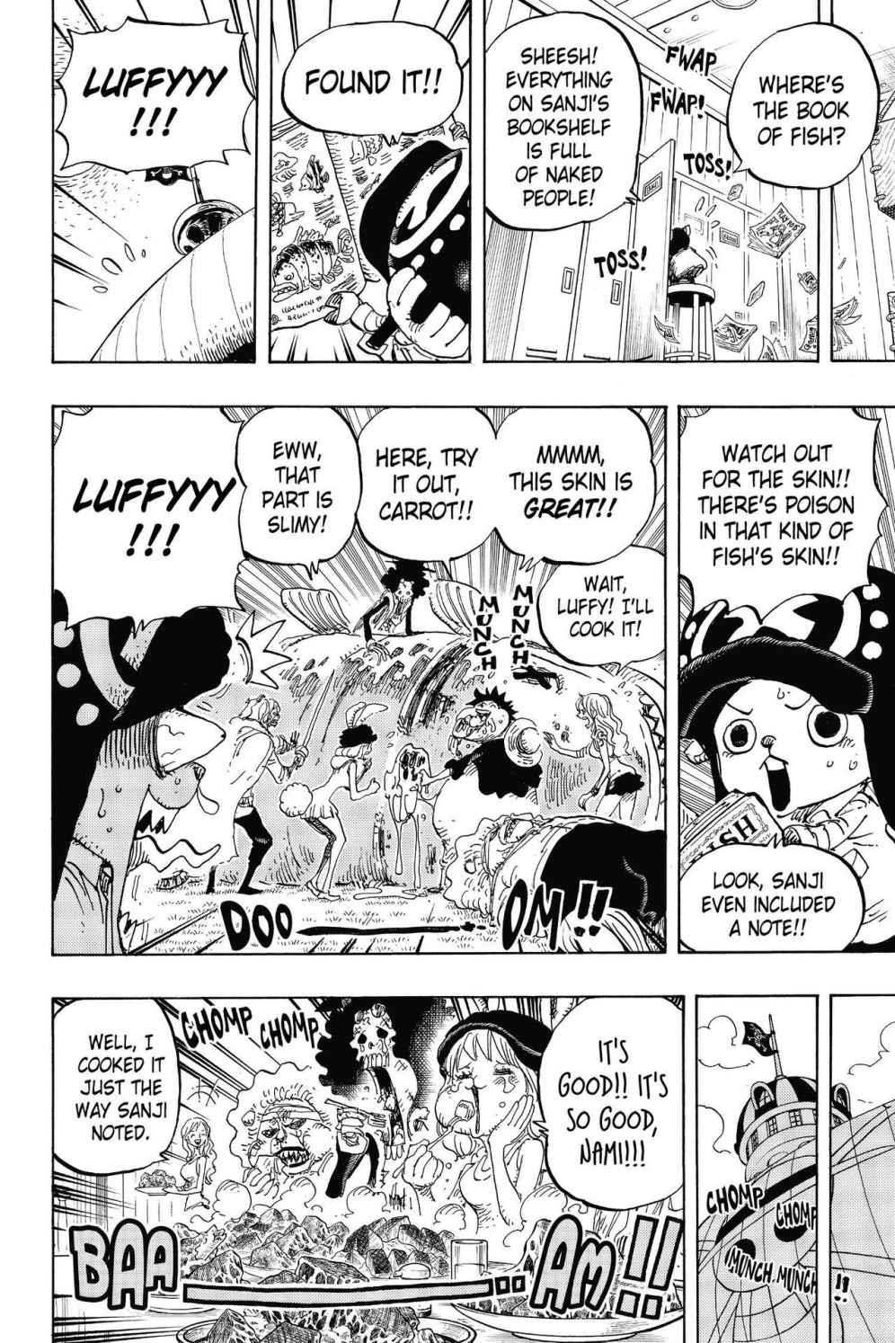 One Piece, Chapter 825 image 010