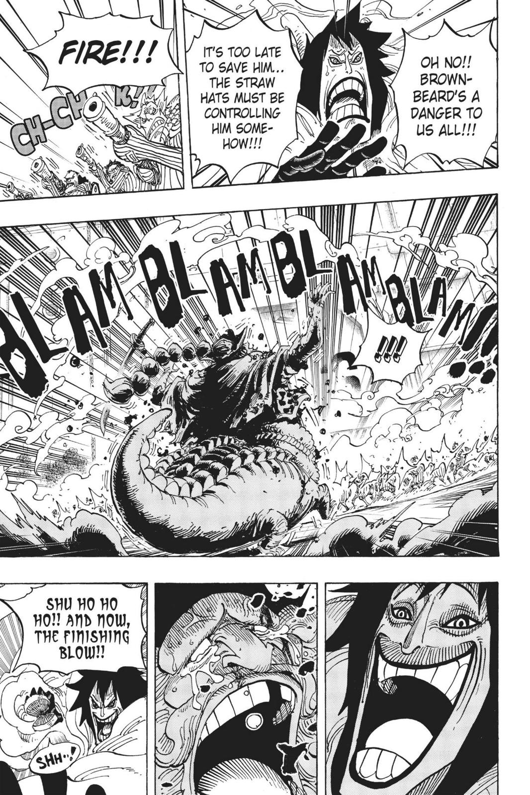 One Piece, Chapter 689 image 009