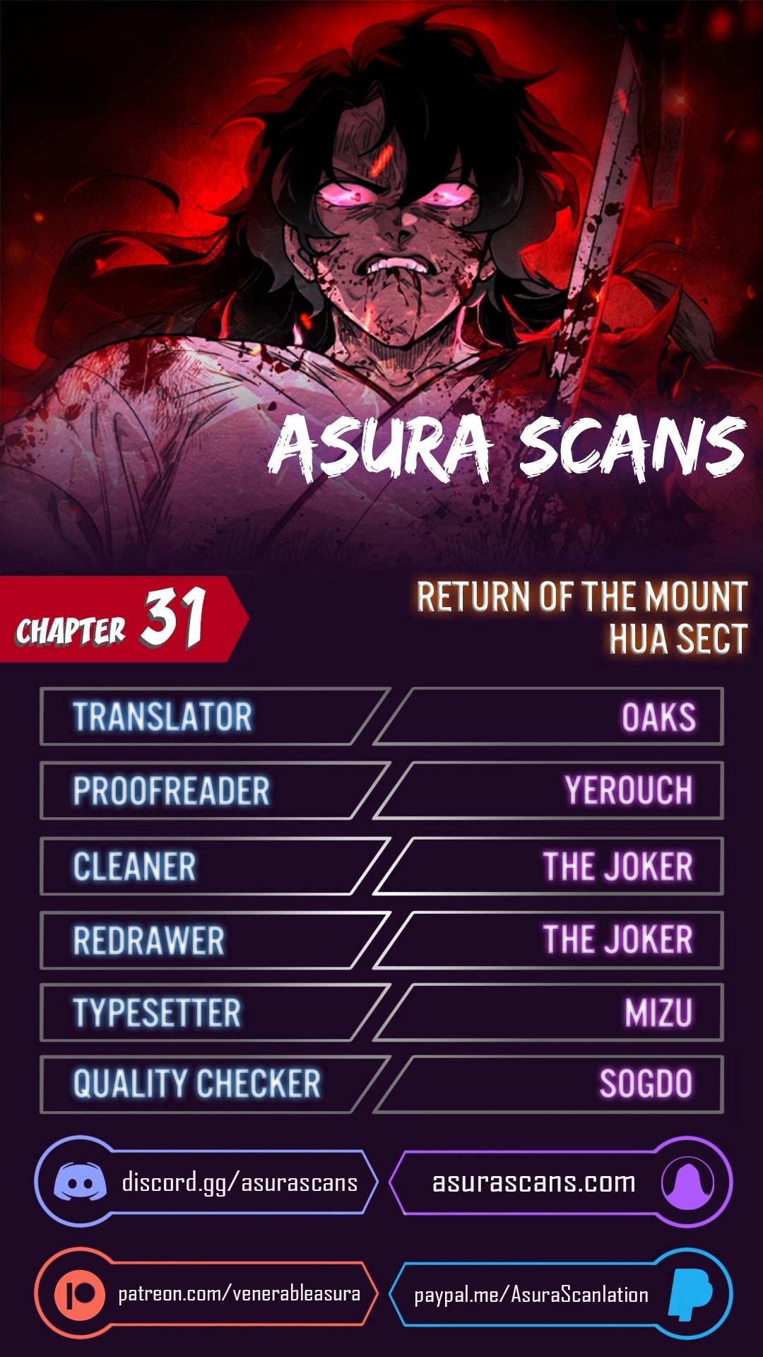 Return Of The Mount Hua Sect, Chapter 31 image 01