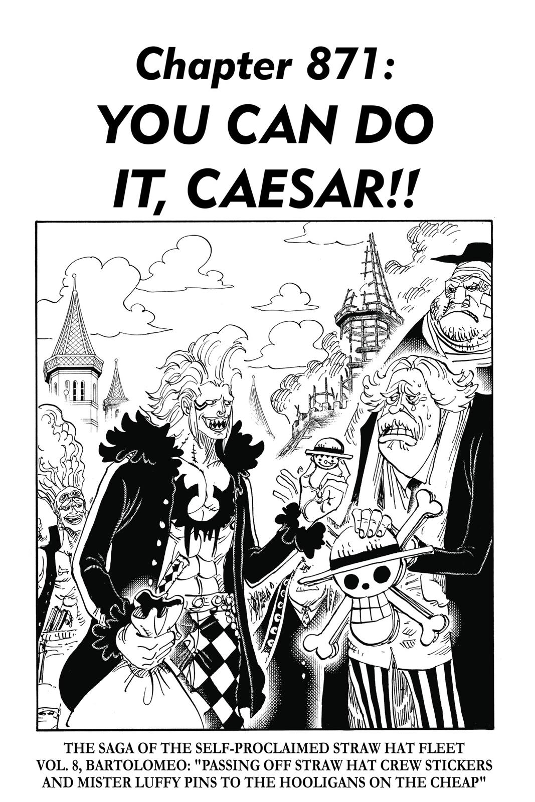 One Piece, Chapter 871 image 001