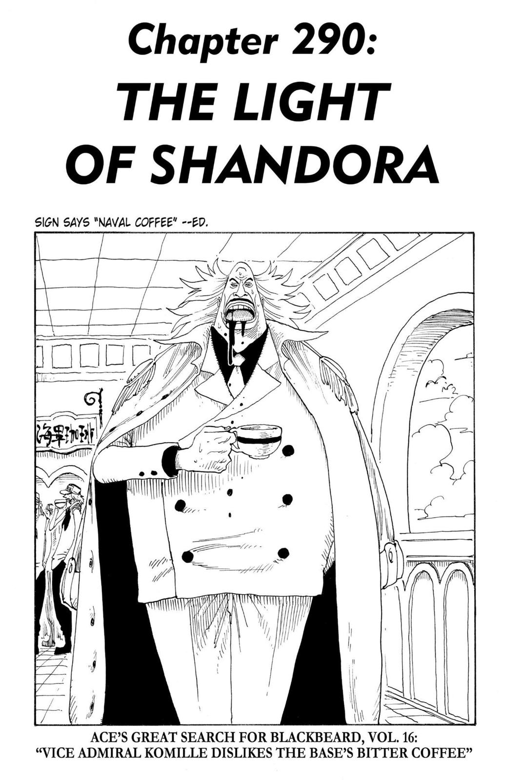 One Piece, Chapter 290 image 001