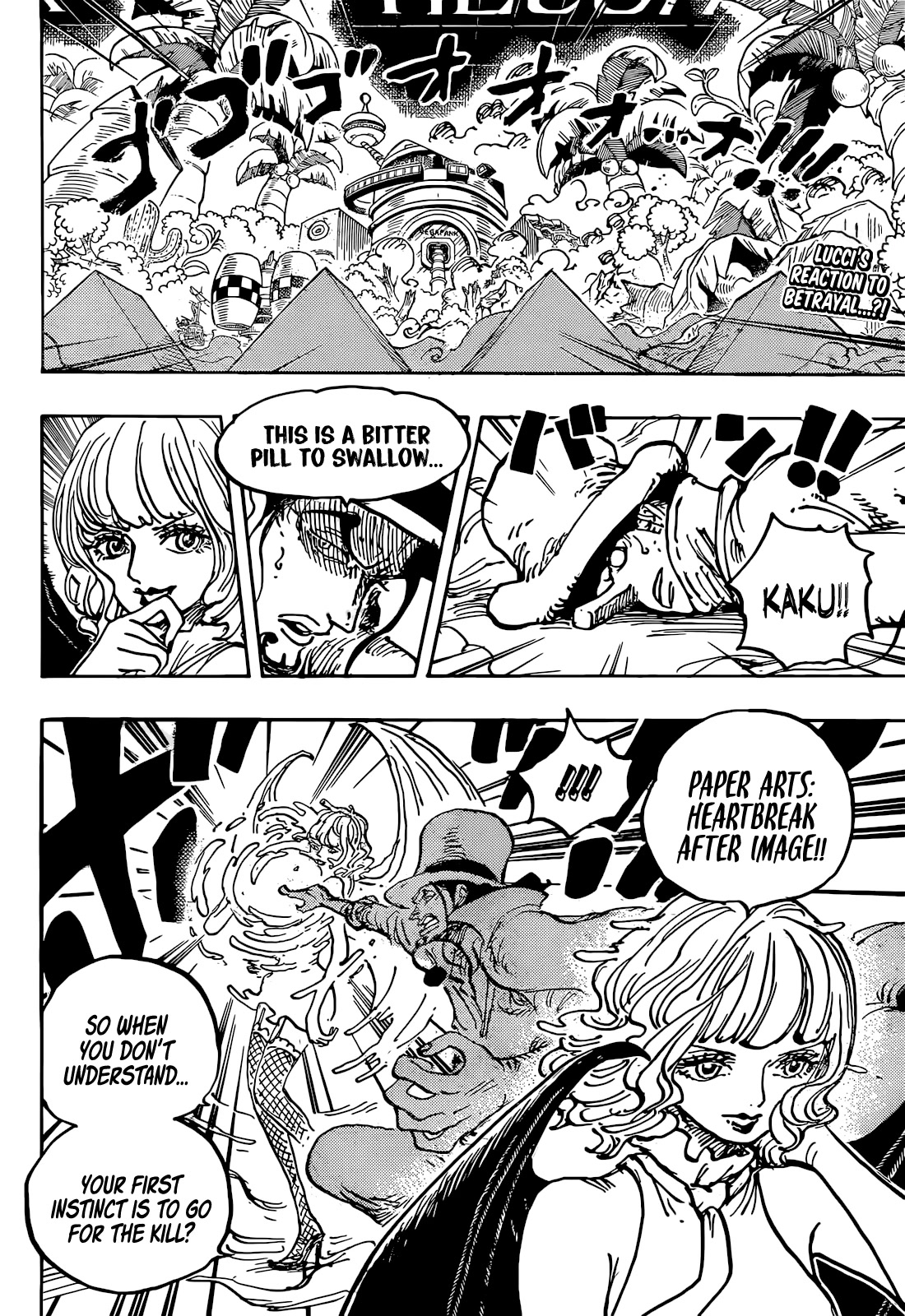 One piece, Chapter 1073 Miss Buckingham Stussy image 03