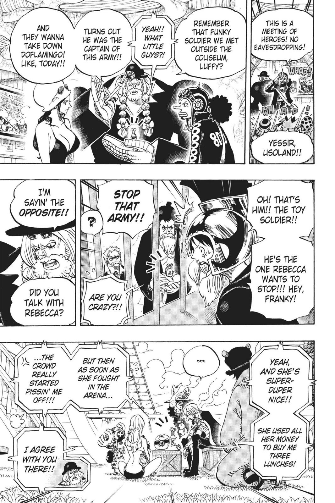 One Piece, Chapter 729 image 011