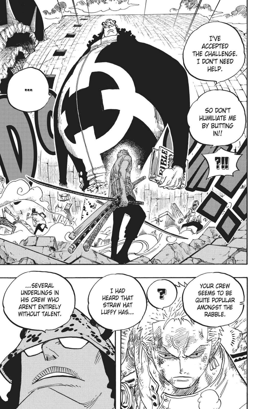 One Piece, Chapter 484 image 003