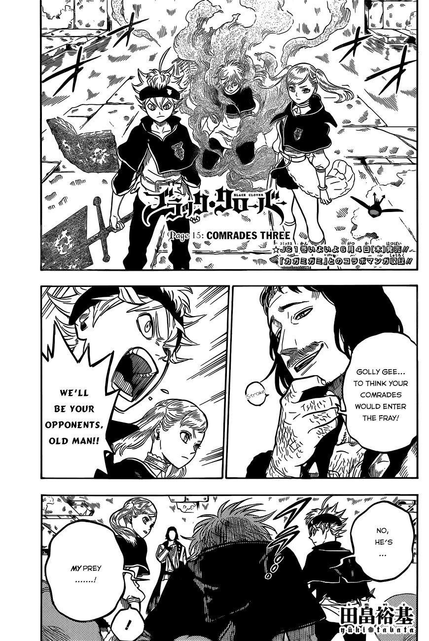 Black Clove, Chapter 15 image 01