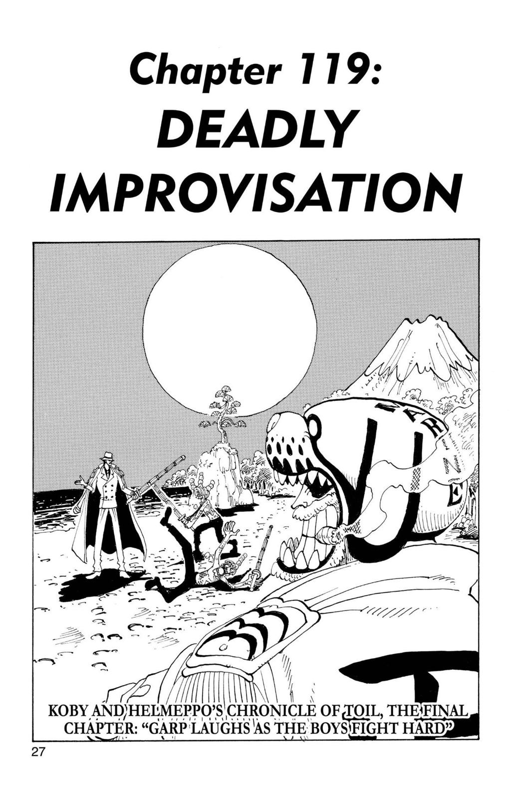 One Piece, Chapter 119 image 001
