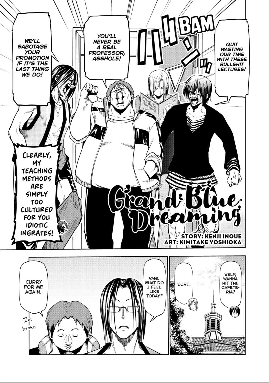 Grand Blue, Chapter 62.5 image 001