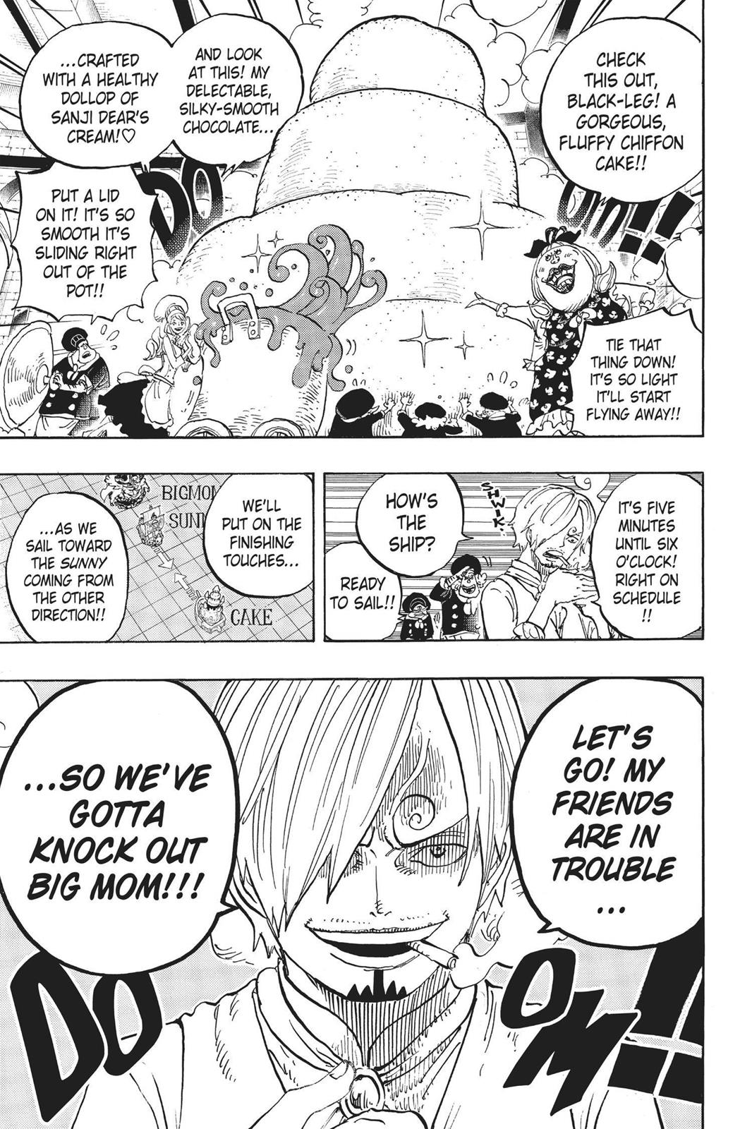 One Piece, Chapter 885 image 015
