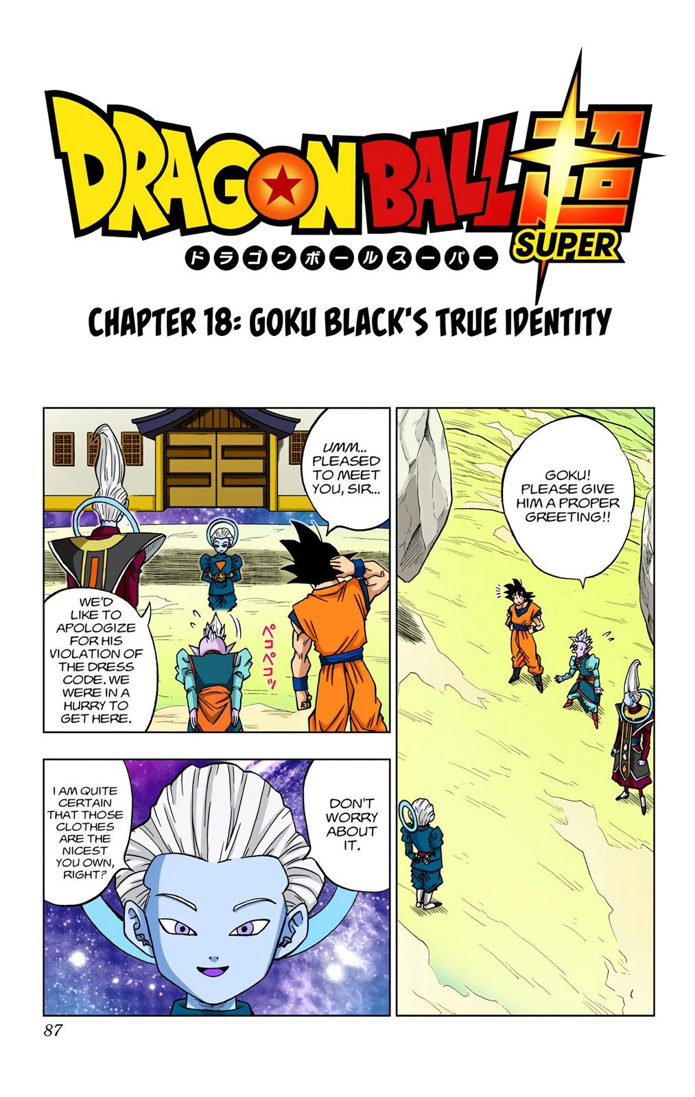 Dragon Ball Super, Chapter 18 image 01