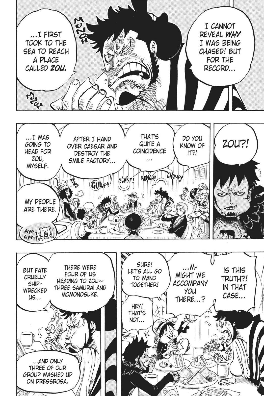 One Piece, Chapter 700 image 010