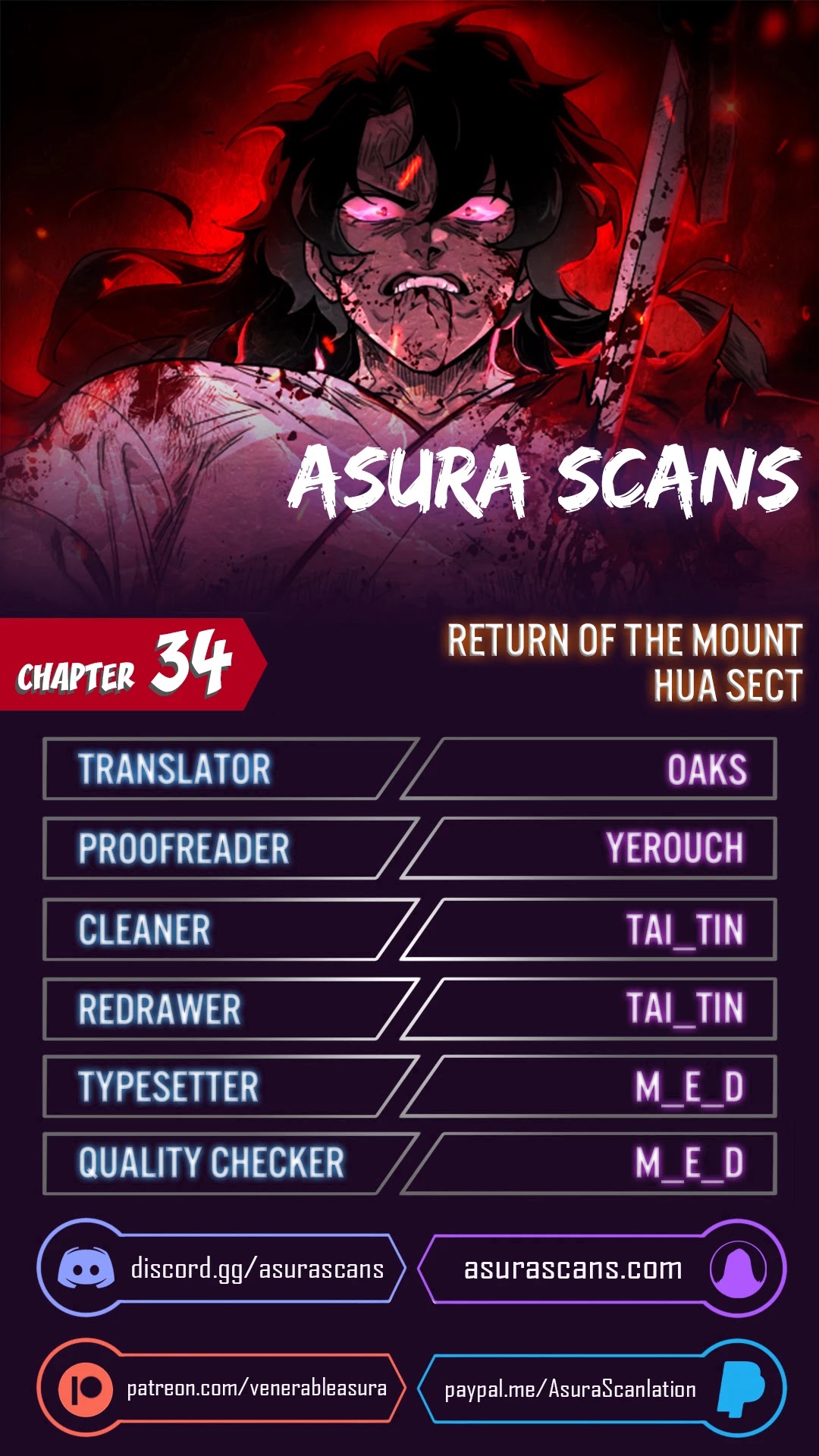 Return Of The Mount Hua Sect, Chapter 34 image 01
