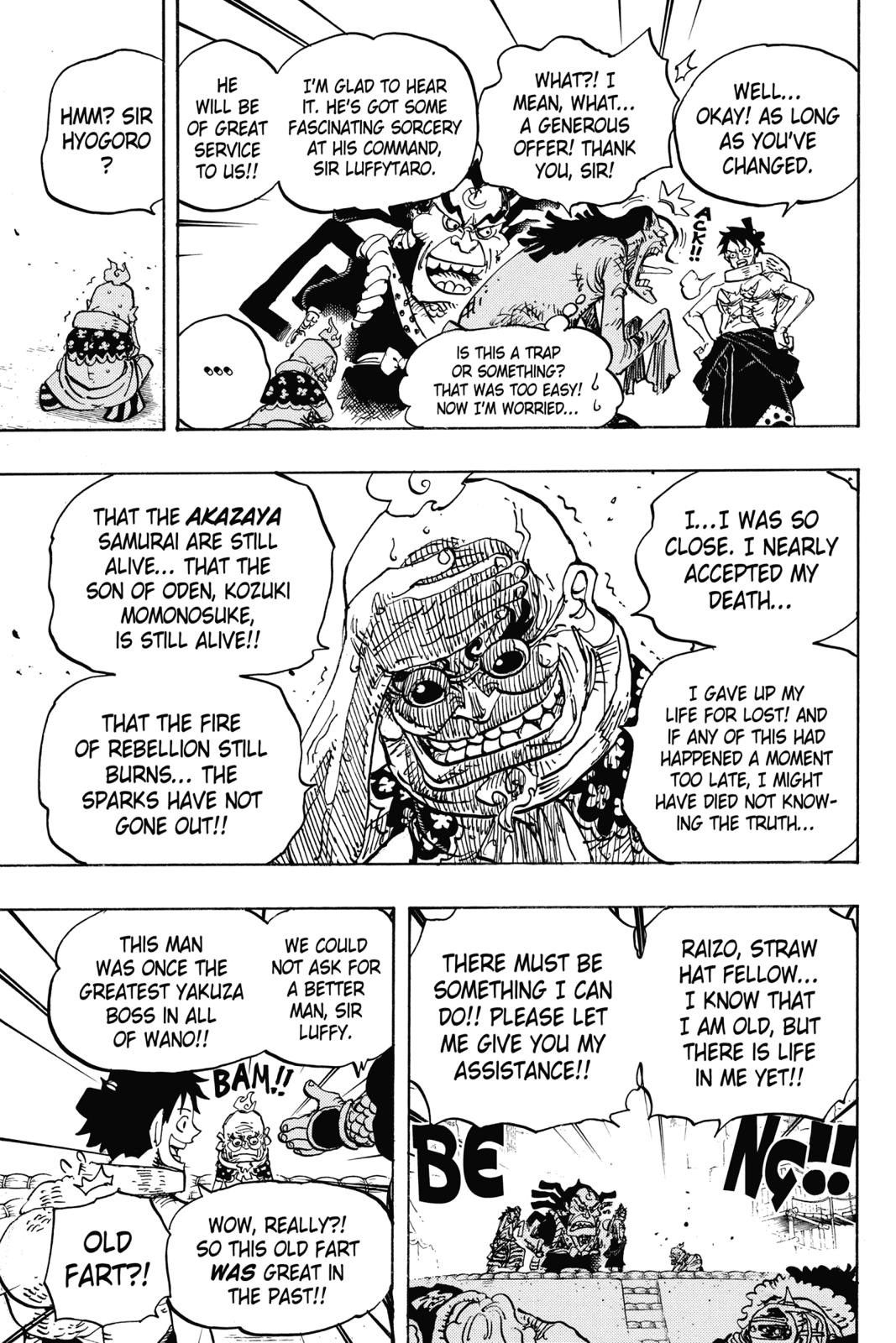 One Piece, Chapter 940 image 015