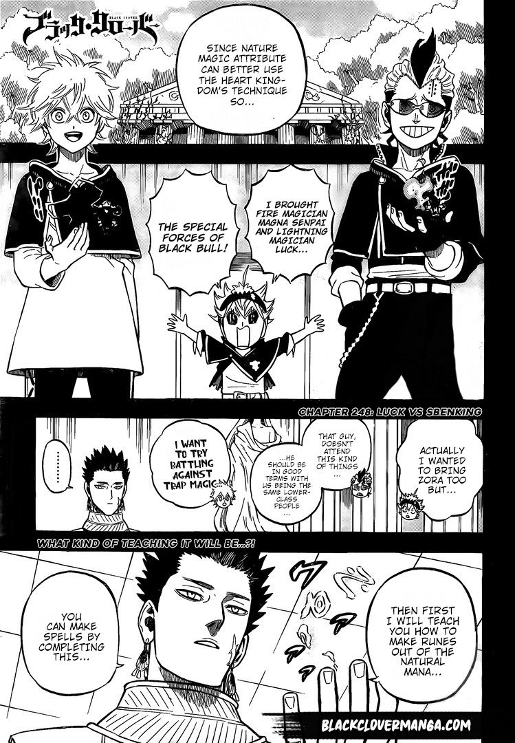 Black Clove, Chapter 248 image 01