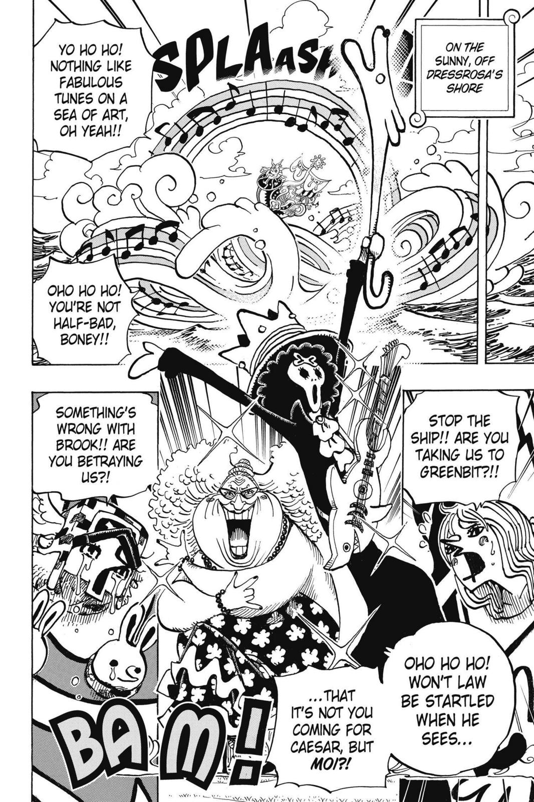 One Piece, Chapter 722 image 019