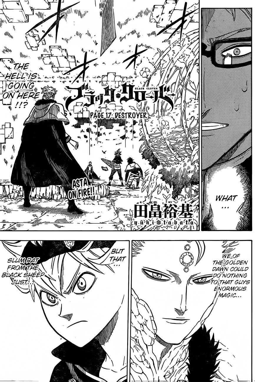 Black Clove, Chapter 17 image 01