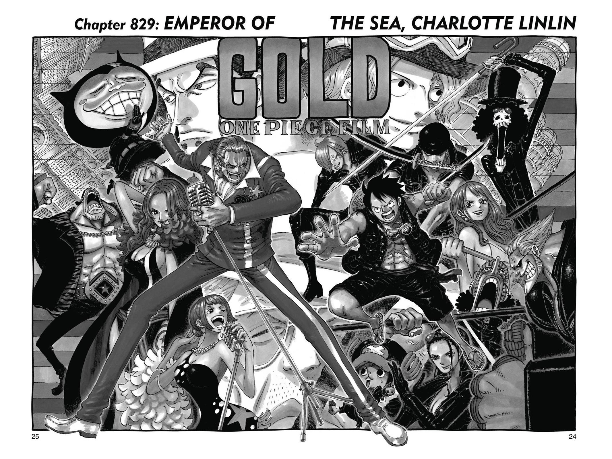One Piece, Chapter 829 image 001
