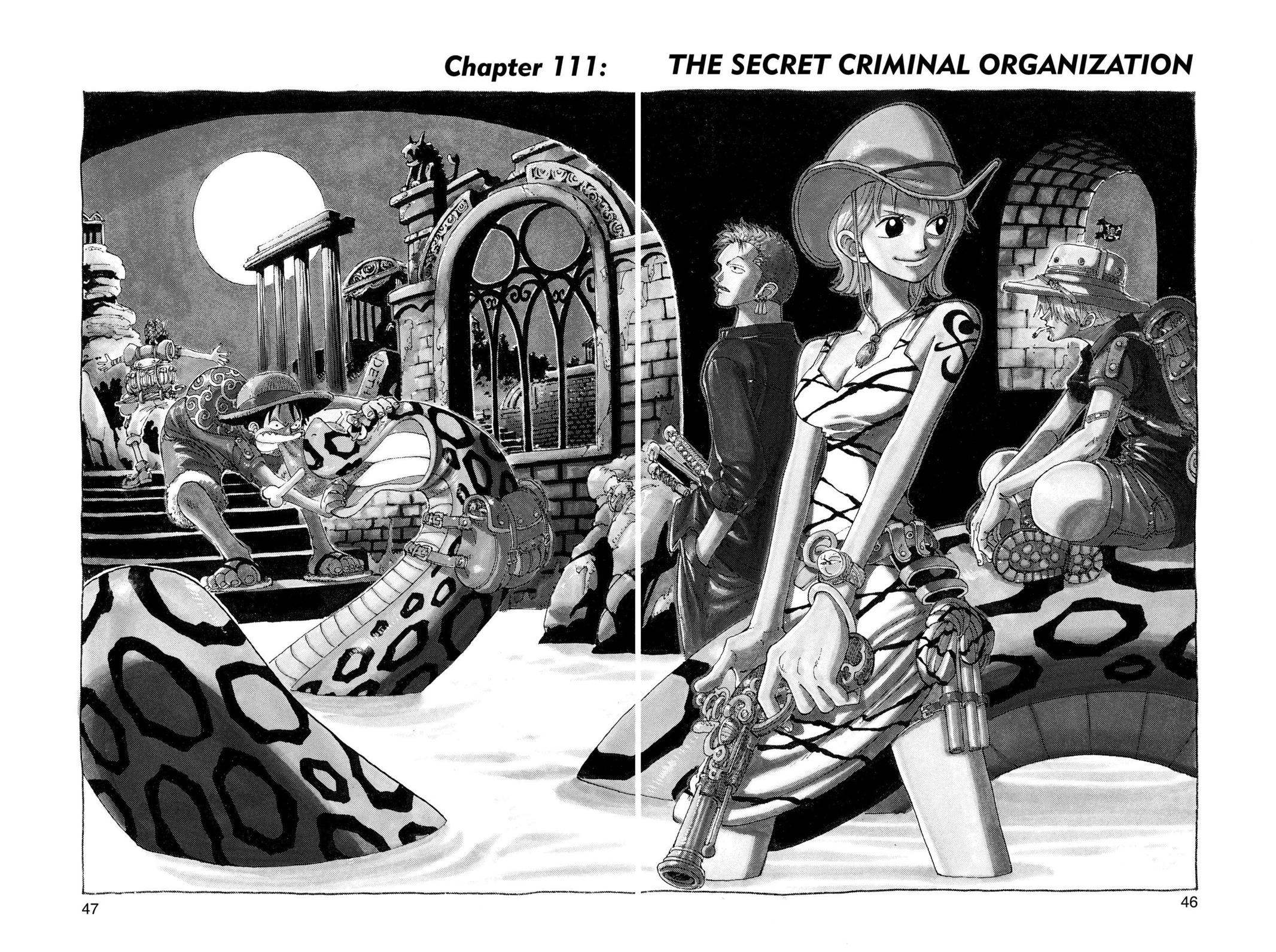 One Piece, Chapter 111 image 001