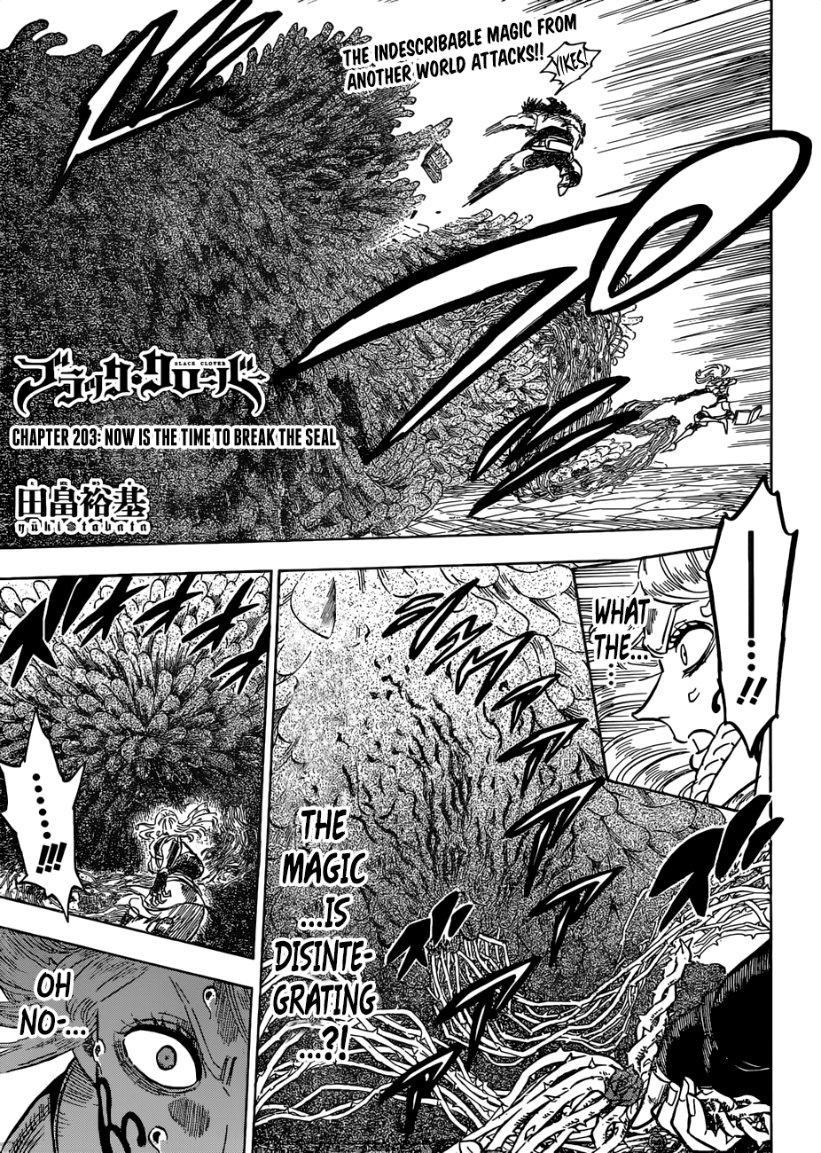 Black Clove, Chapter 203 image 01