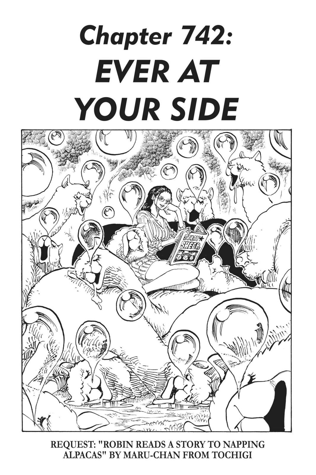 One Piece, Chapter 742 image 001