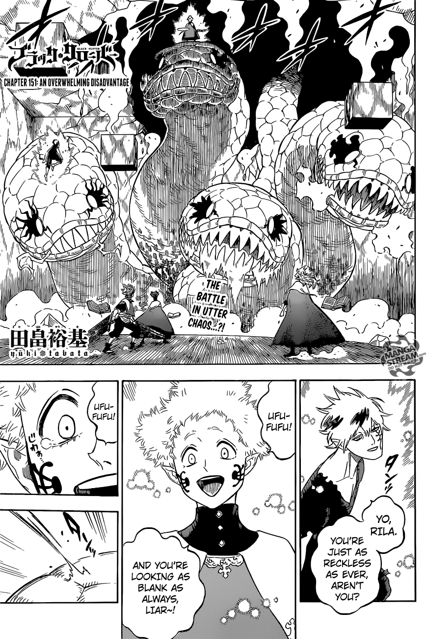 Black Clove, Chapter 151 image 01