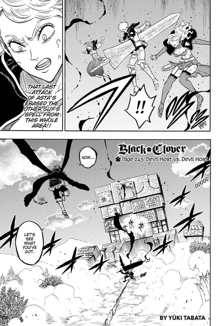 Black Clove, Chapter 243 image 01